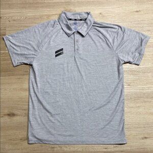 Hurley Performance Polo Shirt Heathered Gray Size XL